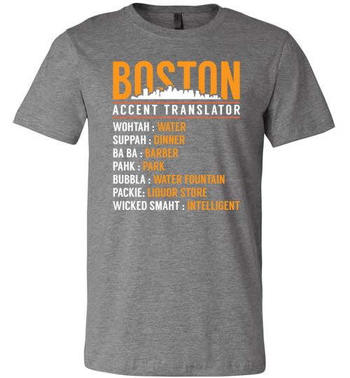 Boston Accent Translator Canvas