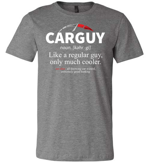 Car Guy Definition Canvas