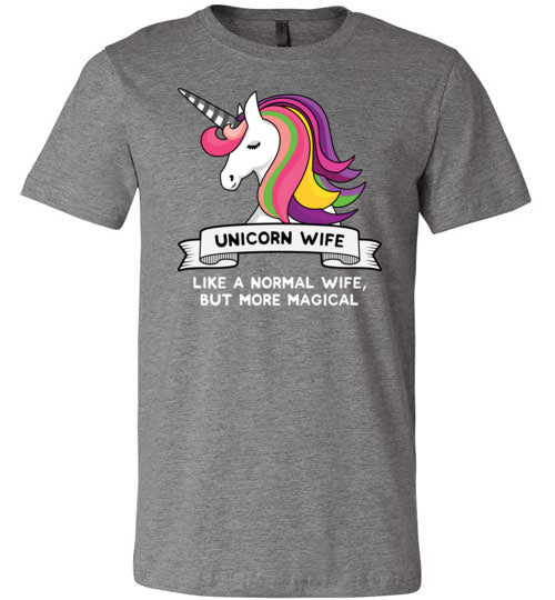 Magical Unicorn Wife Canvas