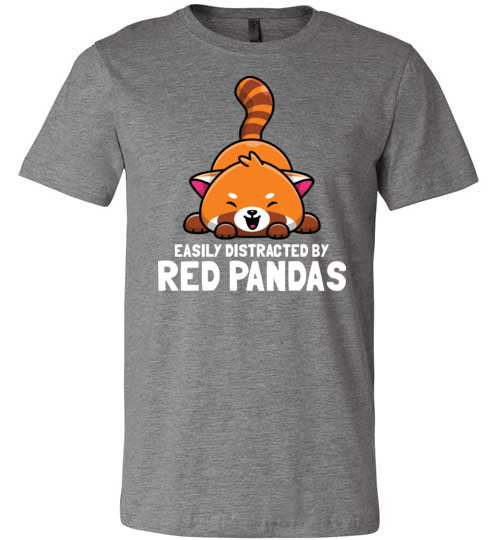 Red Pandas Easily Distracted Canvas