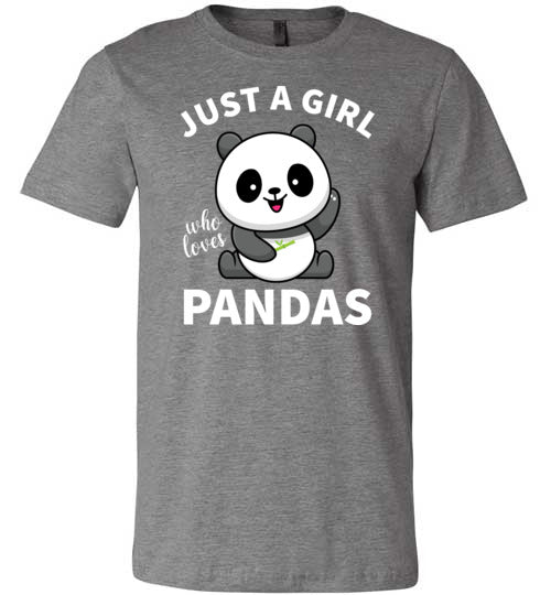 Just a Girl Who Loves Pandas Canvas