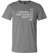 As Strong As Woman Canvas