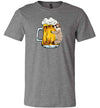 Sloth Beer Canvas