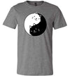 Cat Yin Yang Canvas