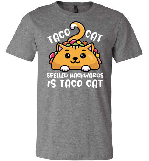 Taco Cat Spelled Backwards Canvas