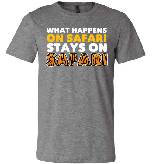 Stays On Safari Canvas