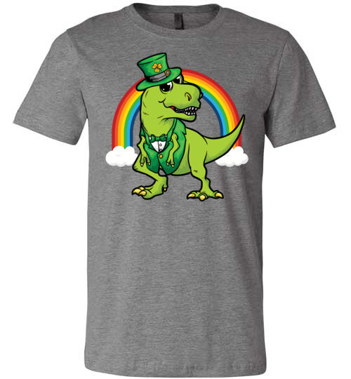 T-Rex Leprechaun St. Patricks Day Canvas