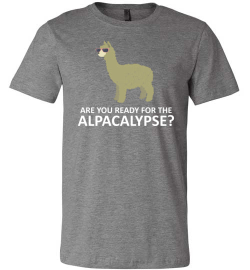 Alpacalypse Are You Ready Canvas