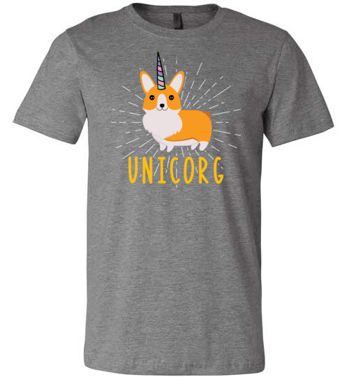 Unicorn Corgi Unicorg Canvas