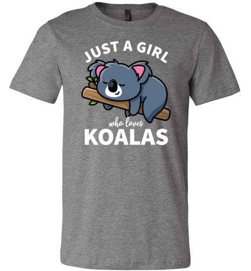 Just a girl who loves koalas Canvas