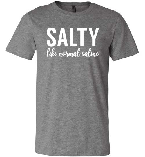 Salty Like Normal Saline Canvas