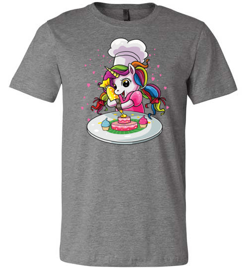 Unicorn Baking Cupcakes Canvas