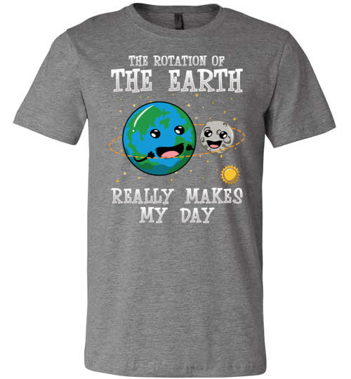 Rotation Of The Earth Makes My Day Canvas