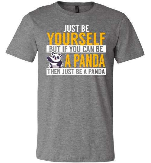 Be Yourself Panda Canvas