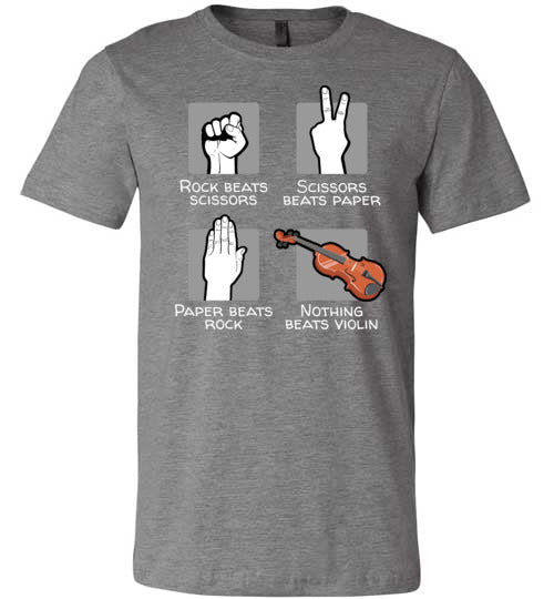 Nothing Beats Violin Canvas