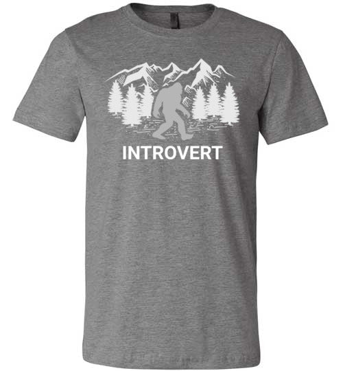 Bigfoot Introvert Canvas