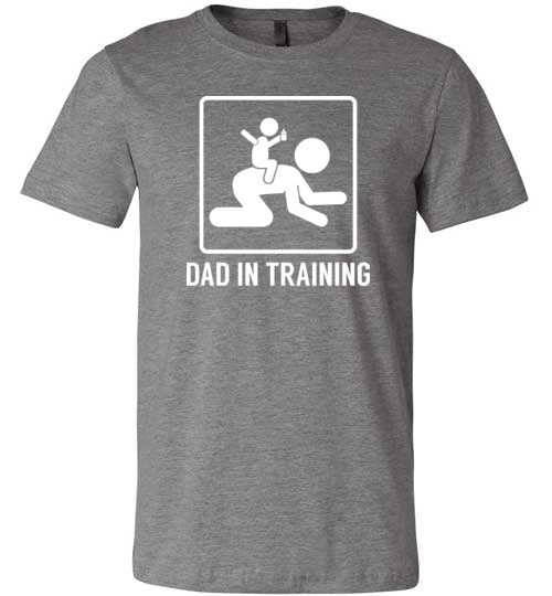 Dad In Training Canvas