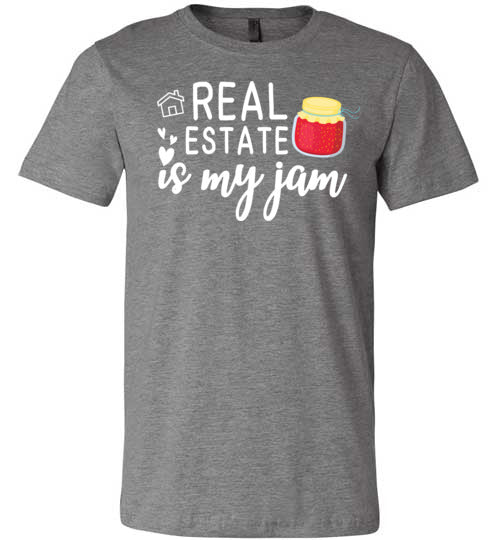 Real Estate Is My Jam Canvas