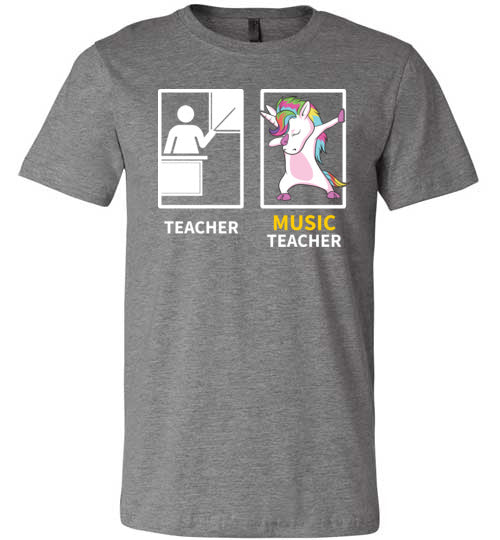 Dabbing Music Teacher Canvas