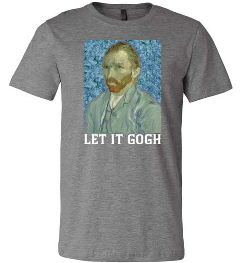 Van Gogh Let It Gogh Canvas