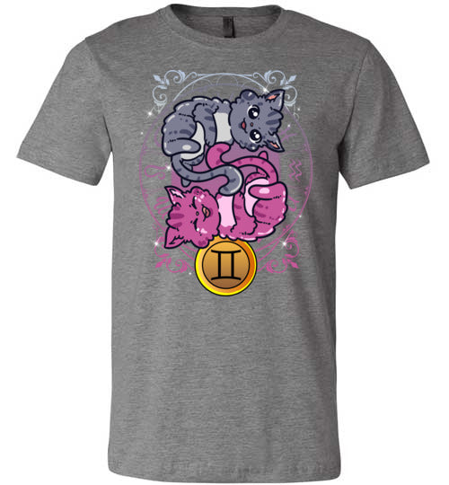 Cat Zodiac Gemini Canvas