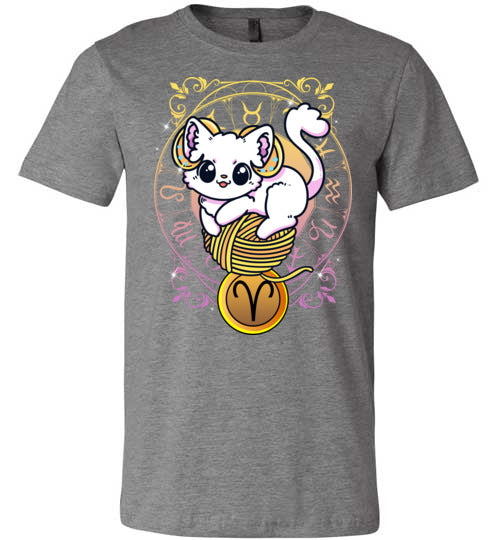 Cat Zodiac Aries Canvas