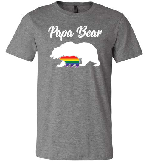 Papa Bear LGBT Canvas