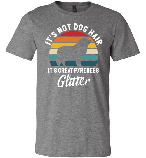 Great Pyrenees Glitter Canvas