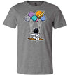 Astronaut Balloon Swing Canvas