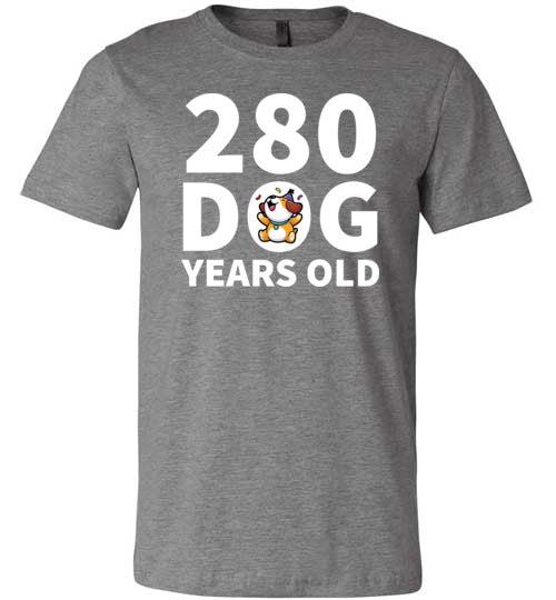 280 Dog Years Canvas