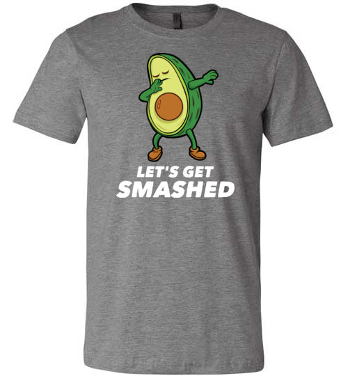 Avocado Lets Get Smashed Canvas