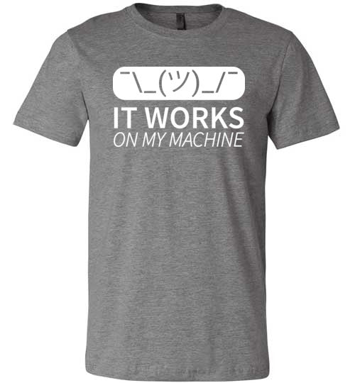 Works On My Machine Canvas