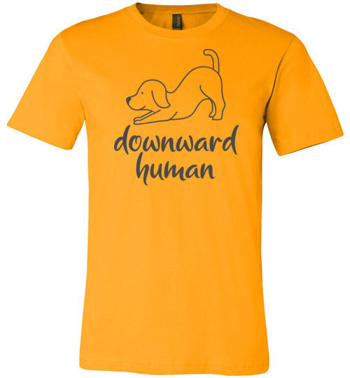 Downward Human Canvas