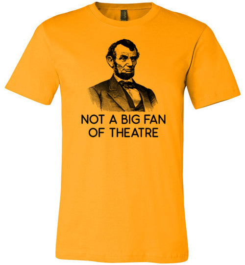 Lincoln Not A Big Fan Of Theatre Light Shirts