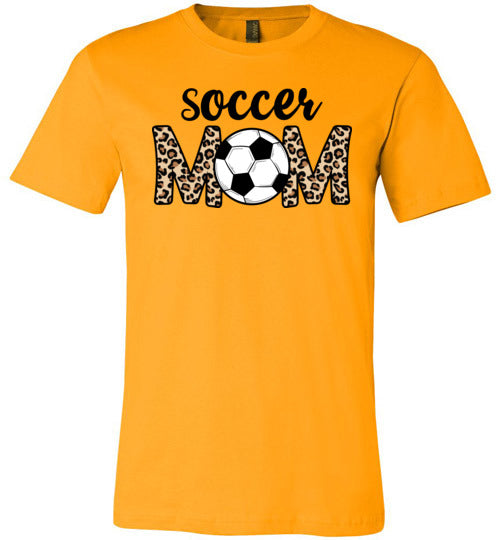 Soccer Mom Leopard Print Canvas