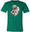 Pug In Space Canvas