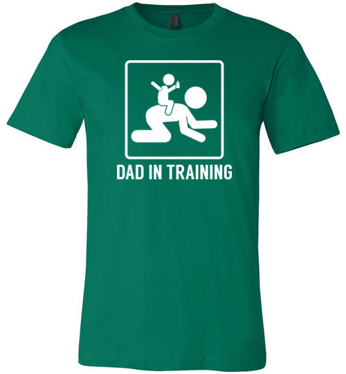 Dad In Training Canvas