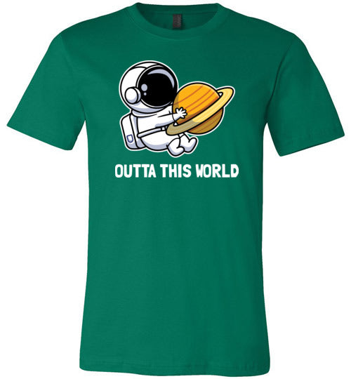 Astronaut Outta This World Canvas