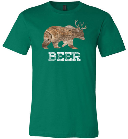 Bear Deer Beer Canvas