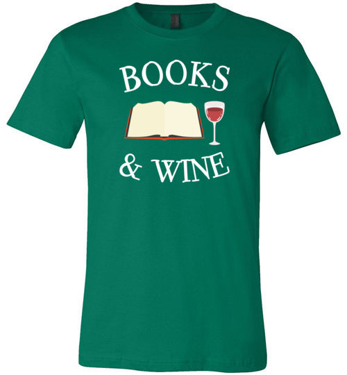 Books And Wine Canvas