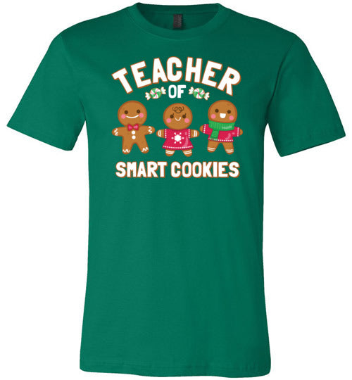Gingerbread Teacher Of Smart Cookies Canvas