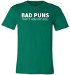 Bad Puns Eye Roll Canvas