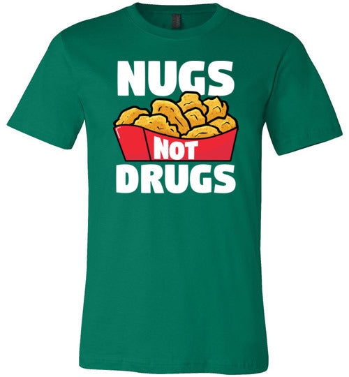 Nugs Not Drugs Canvas