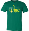 Atheist Dinosaur Canvas