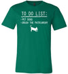 To Do List Pet Dogs Crush Patriarchy Canvas