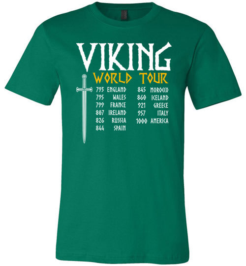 Viking World Tour Canvas