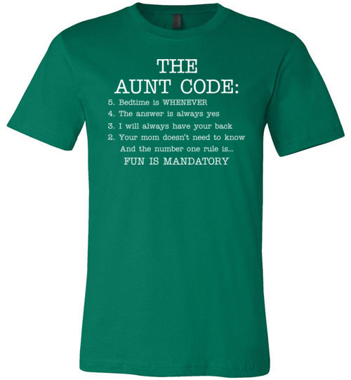 The Aunt Code Canvas