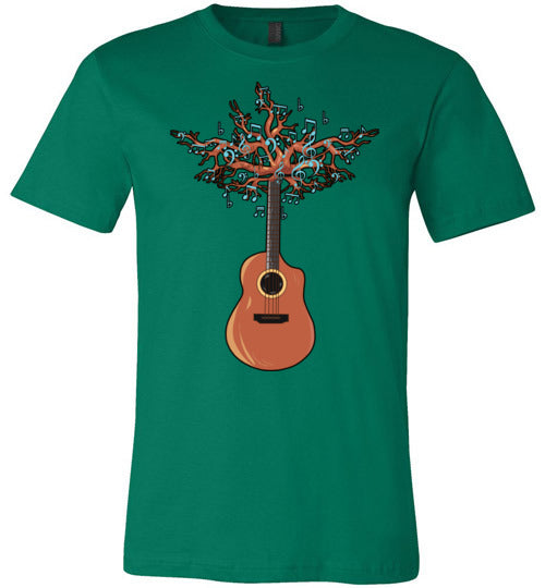 Guitar Music Tree Canvas