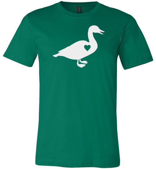 Duck Waterfowl Love Canvas