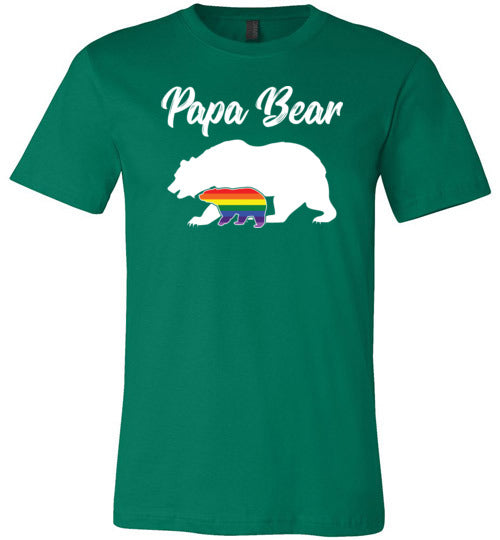 Papa Bear LGBT Canvas